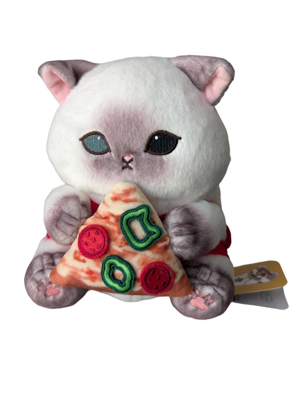 Mofusand Mofumofu Journey Chubby Pizza Meow Plush Japan New Stuffed Animal Nyan